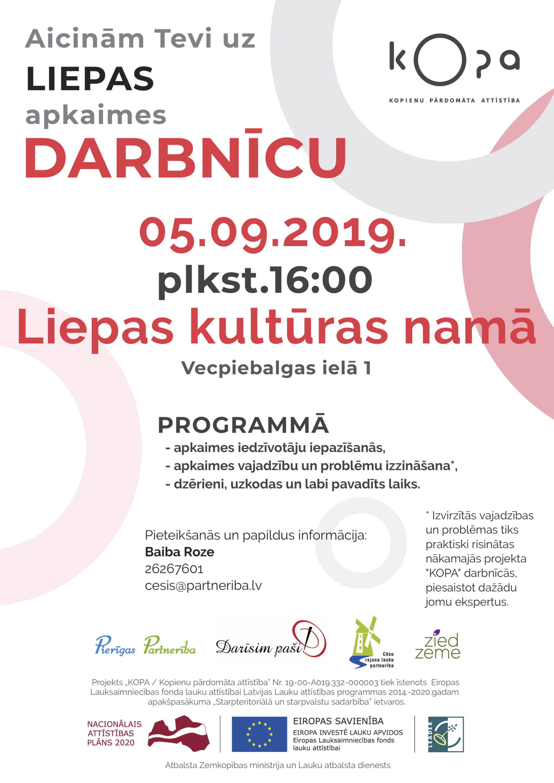 Liepas apkaimes darbnīca