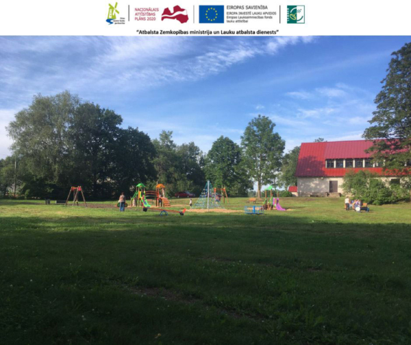 Bērnu un jauniešu rotaļu laukuma izveide