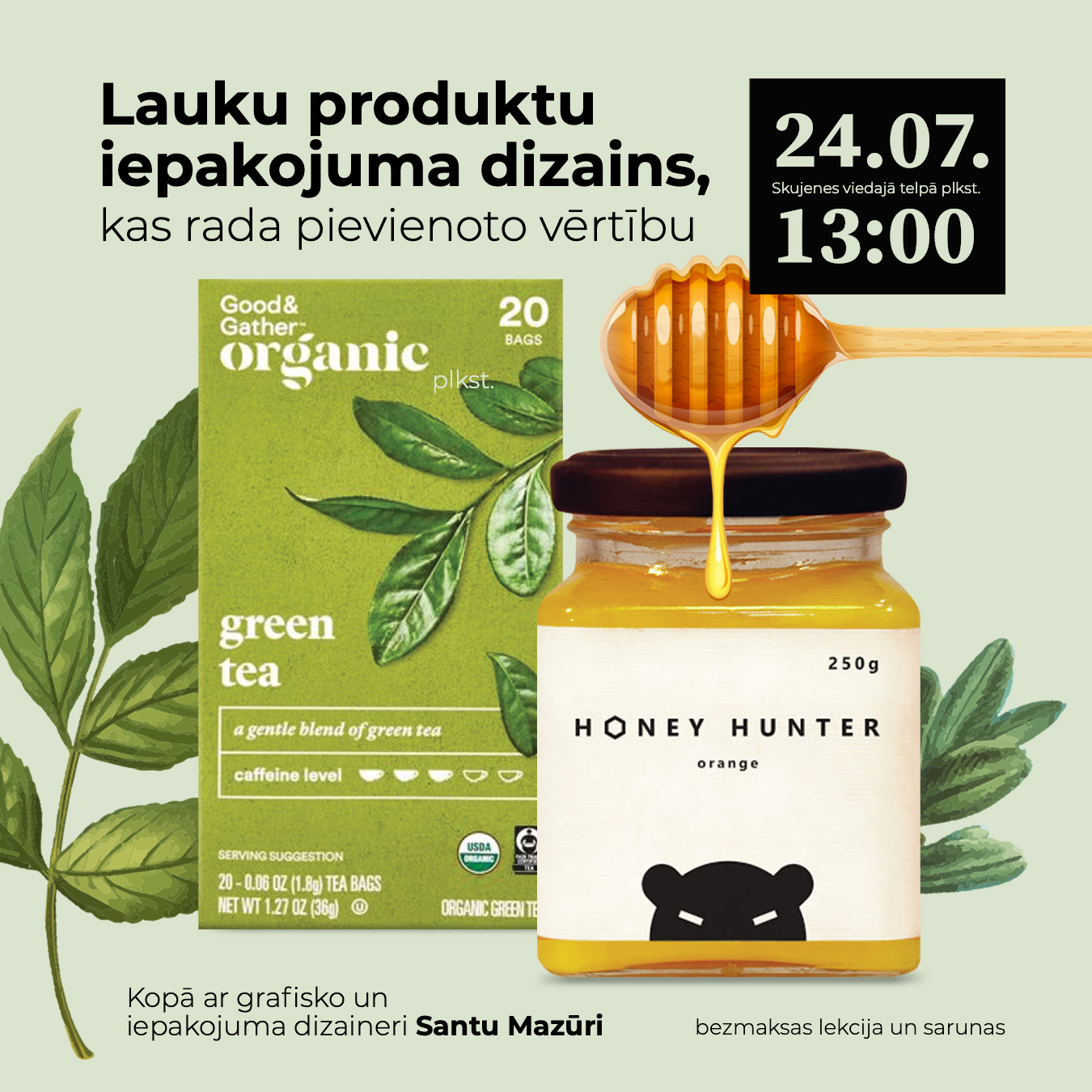 Bezmaksas seminārs “Lauku produktu iepakojuma dizains, kas rada pievienoto vērtību”