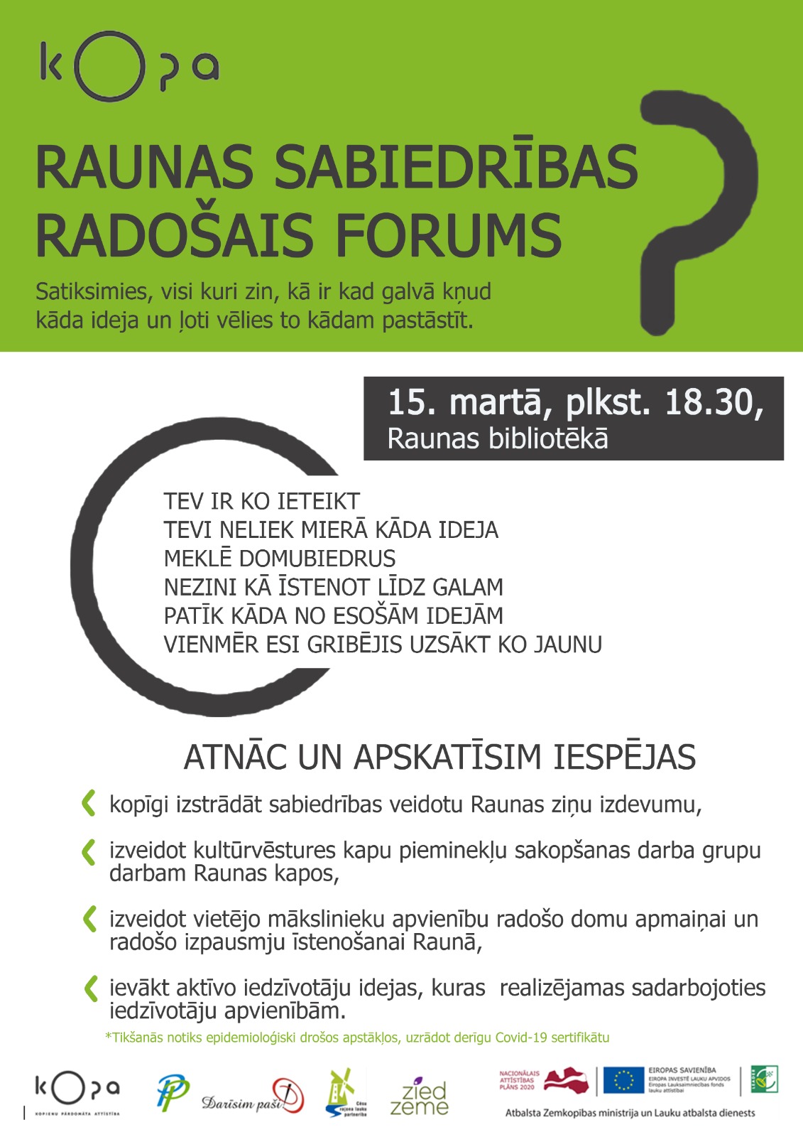 Raunas sabiedrības radošais forums