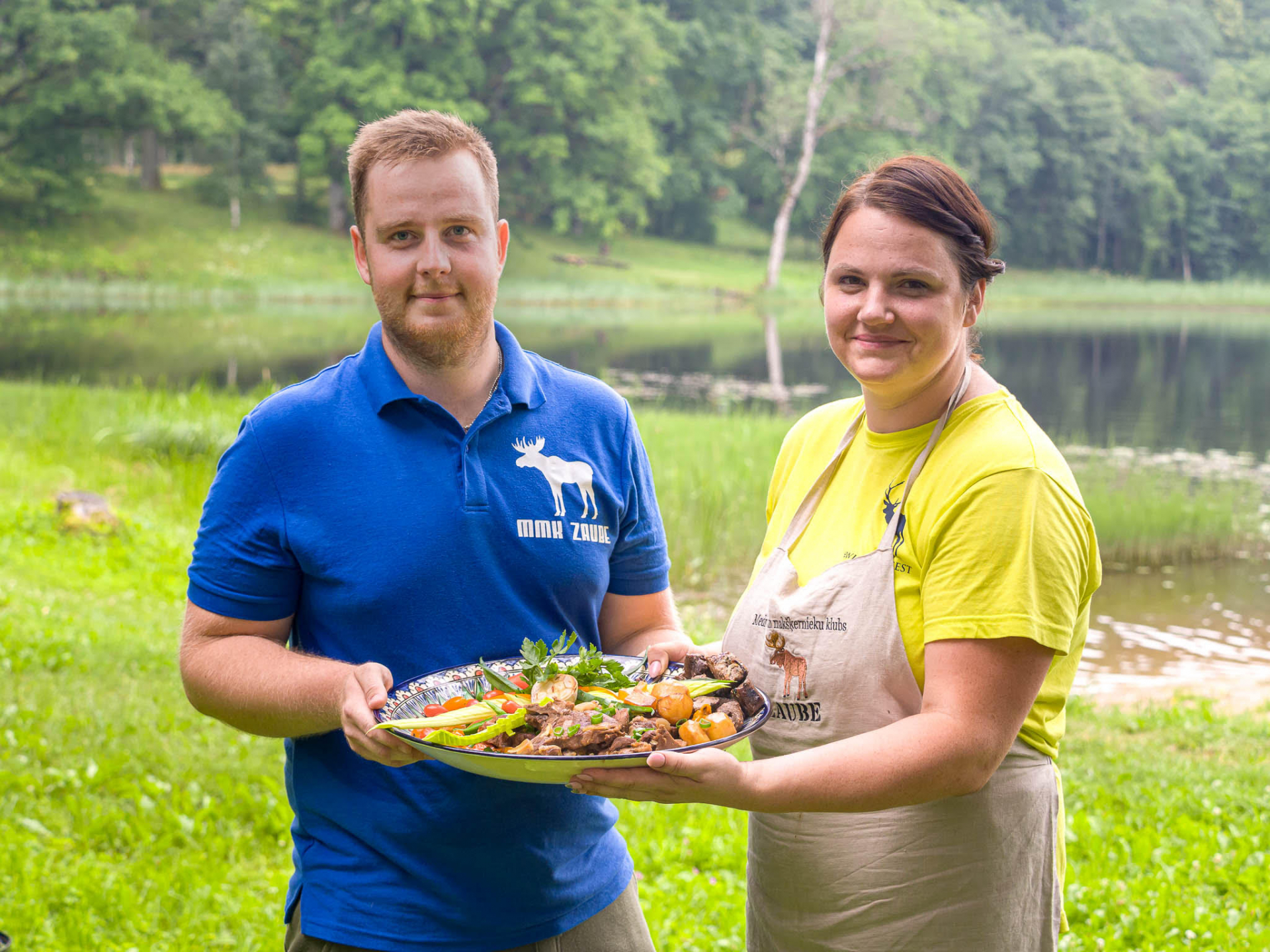 MEISTARKLASE – stirnu buka šašliks un meža cūkas sautējums ar vasaras dārzeņiem
