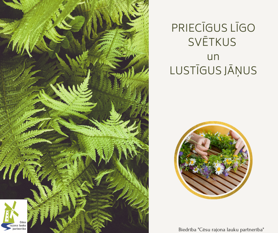 Priecīgus Līgos svētkus un lustīgus Jāņus