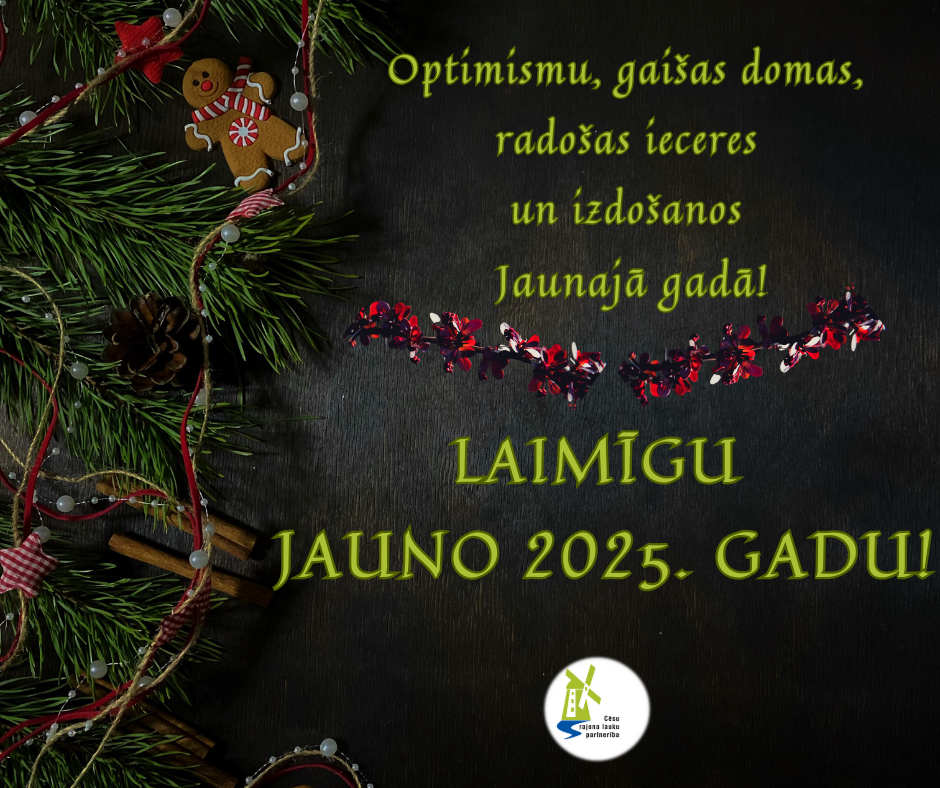 LAIMĪGU JAUNO 2025. GADU